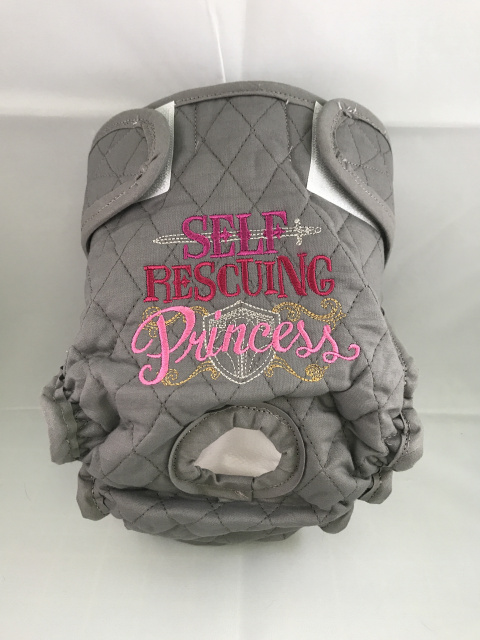 Self-Rescuing Princess on Gray