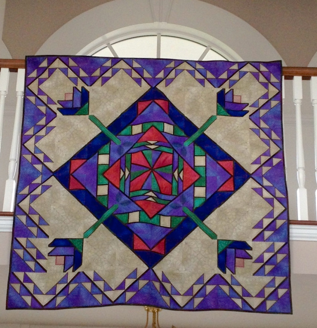 Eden Stain Glass Quilt